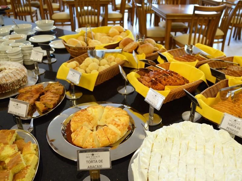 Café Colonial no Sky Palace Gramado