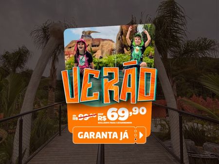 Ingresso Aventura Jurássica - Balneário Camboriú