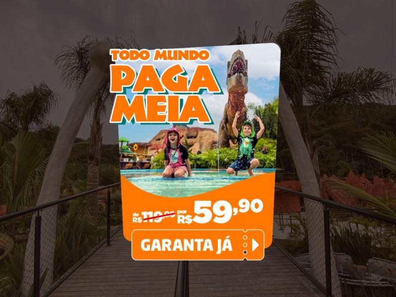 Ingresso Aventura Jurássica - Balneário Camboriú