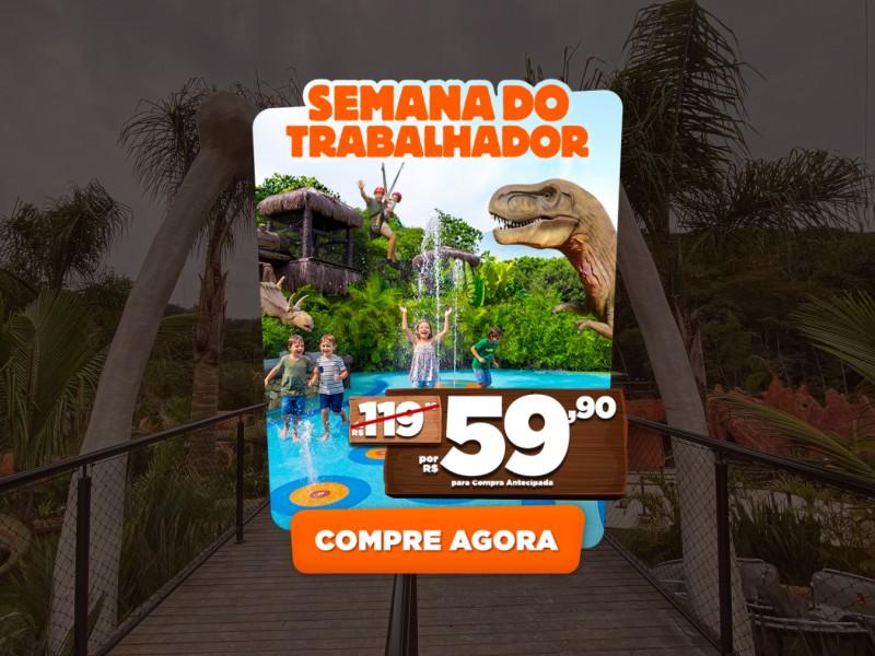 Ingresso Aventura Jurássica - Balneário Camboriú