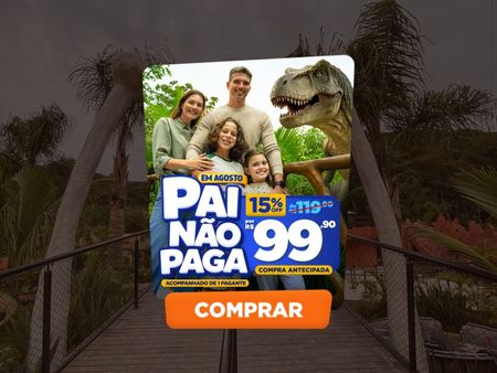 Ingresso Aventura Jurássica - Balneário Camboriú