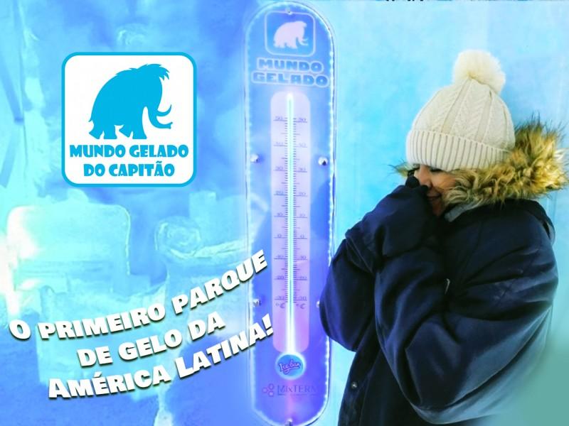 Ingresso Mundo Gelado do Capitão