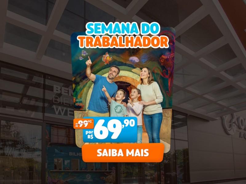 Ingresso Oceanic Aquarium - Balneário Camboriú