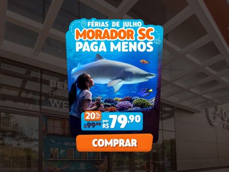 Ingresso Oceanic Aquarium - Balneário Camboriú