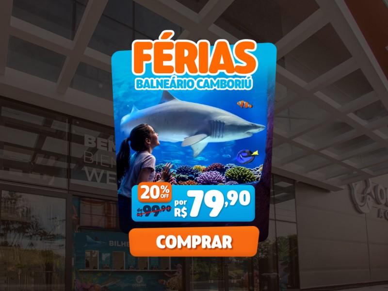 Ingresso Oceanic Aquarium - Balneário Camboriú