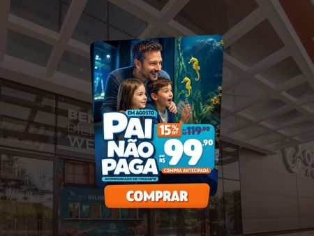 Ingresso Oceanic Aquarium - Balneário Camboriú