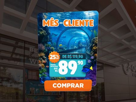 Ingresso Oceanic Aquarium - Balneário Camboriú