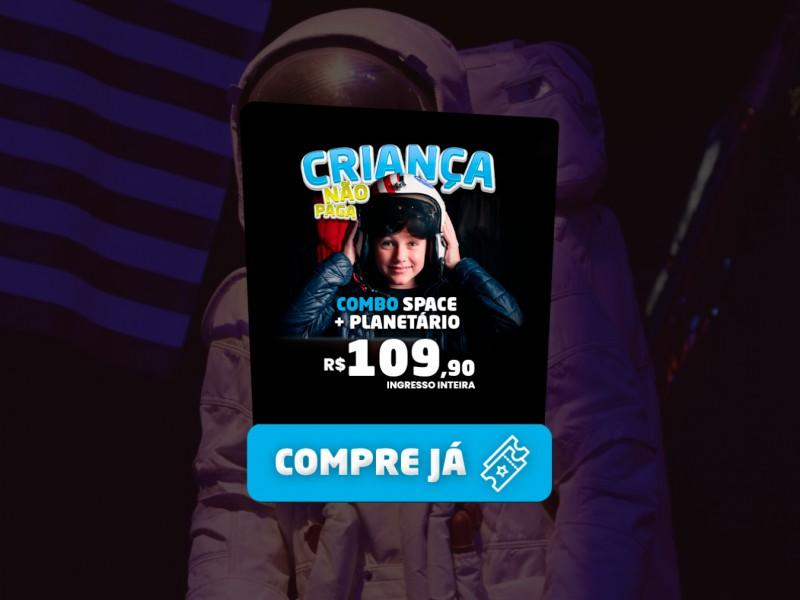 Ingresso Space Adventure Balneário Camboriú - Parque Nasa