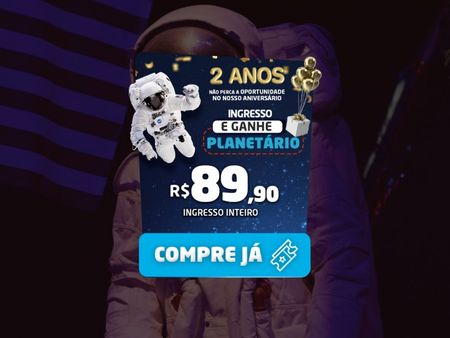 Ingresso Space Adventure Balneário Camboriú - Parque Nasa