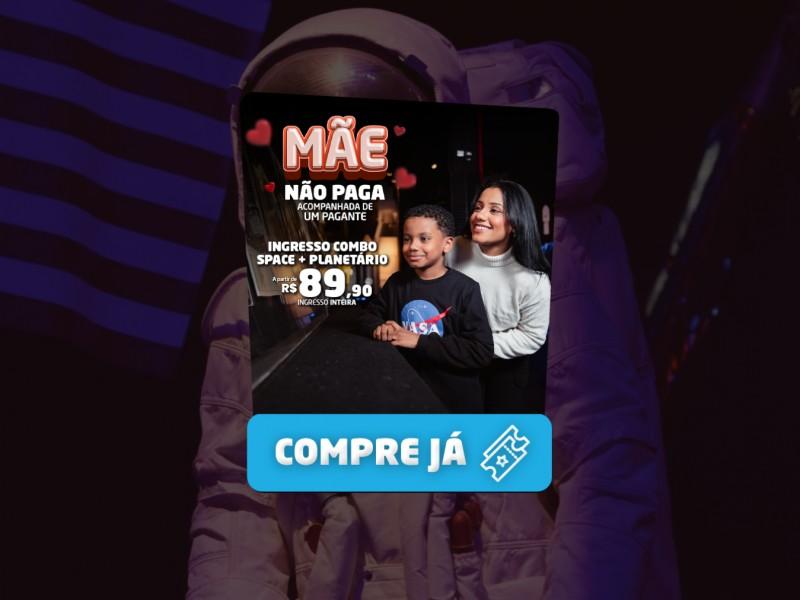 Ingresso Space Adventure Balneário Camboriú - Parque Nasa