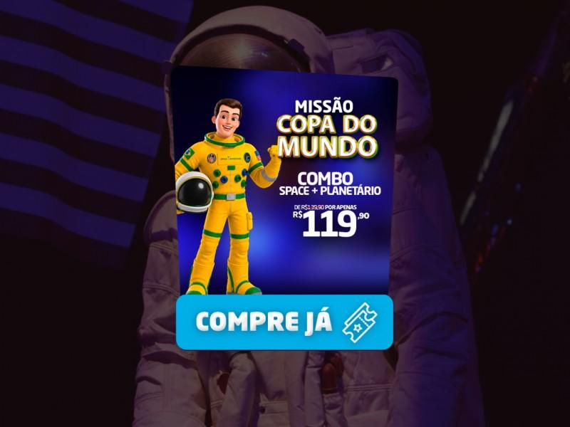 Ingresso Space Adventure Balneário Camboriú - Parque Nasa