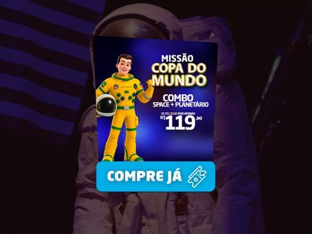 Ingresso Space Adventure Balneário Camboriú - Parque Nasa