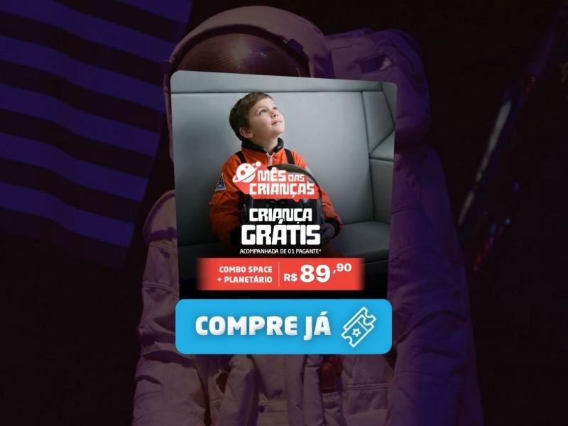 Ingresso Space Adventure Balneário Camboriú - Parque Nasa