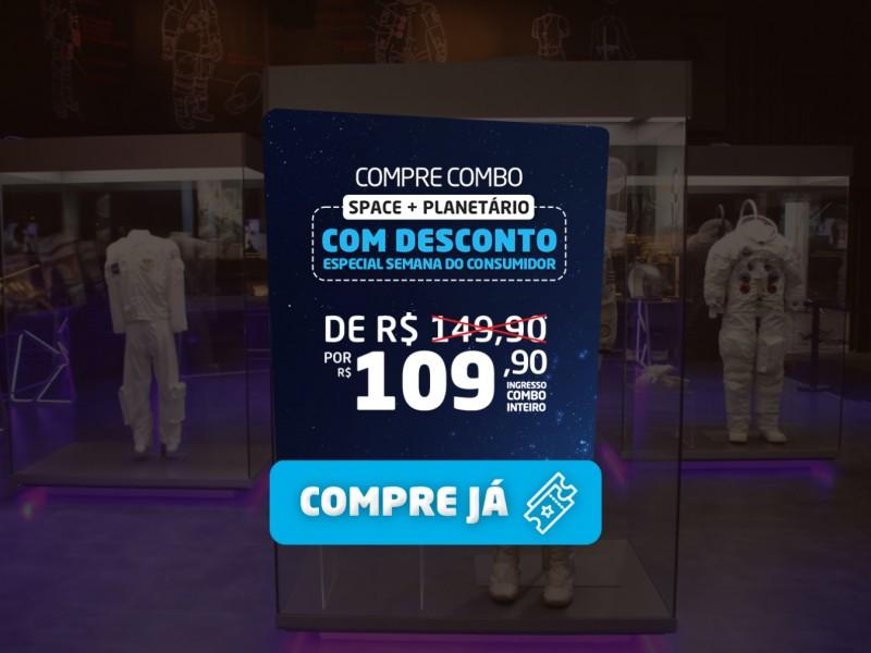 Ingresso Space Adventure Canela - Parque Nasa