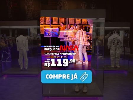 Ingresso Space Adventure Canela - Parque Nasa