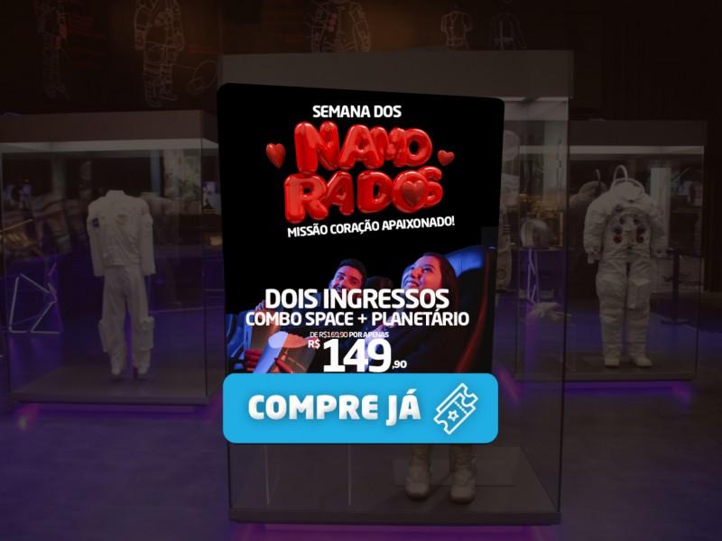 Ingresso Space Adventure Canela - Parque Nasa