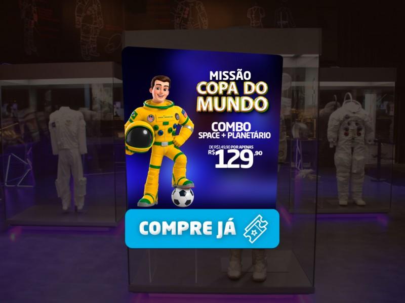 Ingresso Space Adventure Canela - Parque Nasa