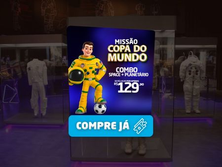 Ingresso Space Adventure Canela - Parque Nasa