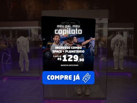 Ingresso Space Adventure Canela - Parque Nasa