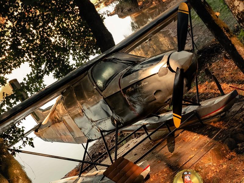 Jardim Secreto do Capitão - Parque de Aviões Históricos em Canela