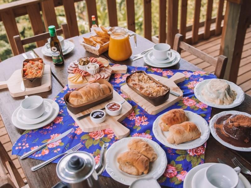 Mini Café Colonial Artesanal na Estância das Cucas