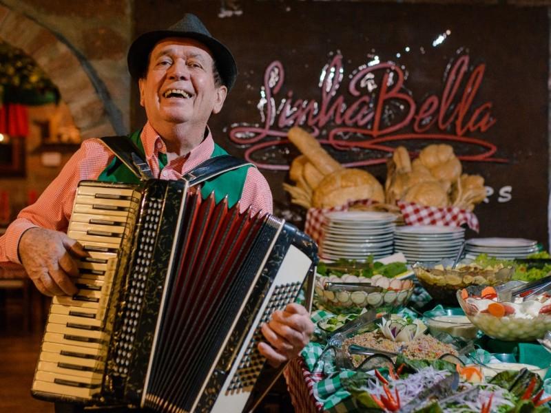 Noite Italiana Com Show e Transporte