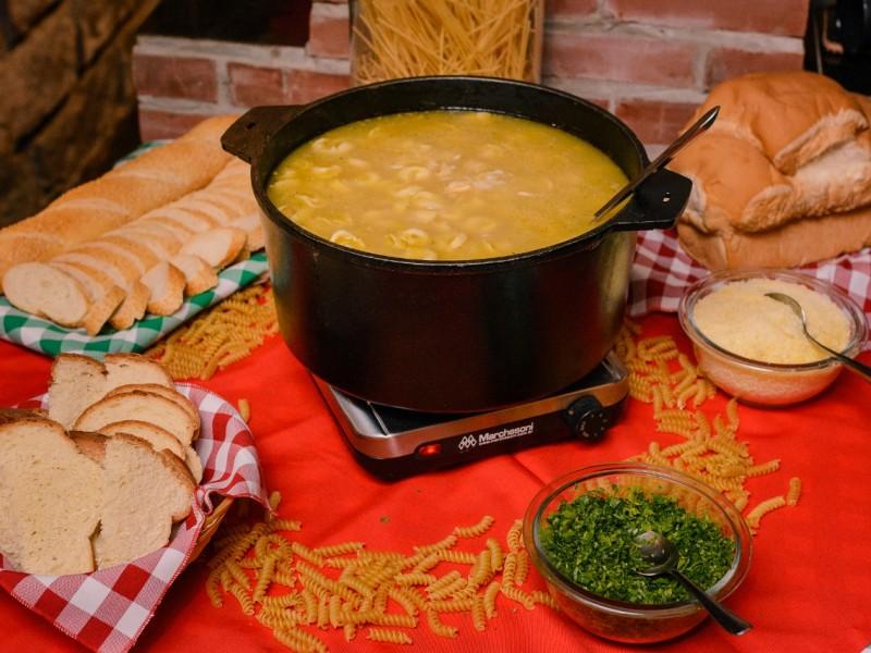 Noite Italiana Com Show e Transporte