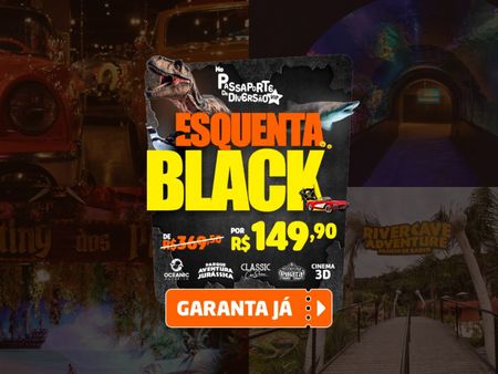 Passaporte Vip da Diversão - 5 Atrações Imperdíveis