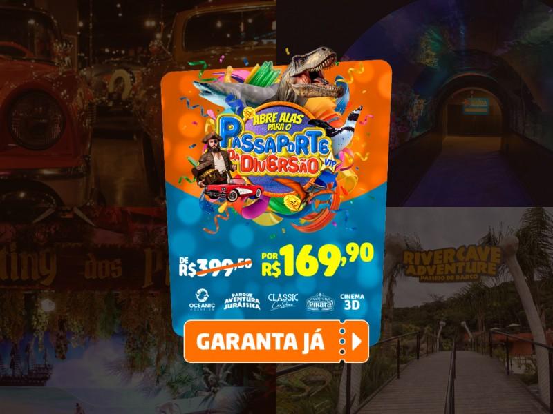 Passaporte Vip da Diversão - 5 Atrações Imperdíveis