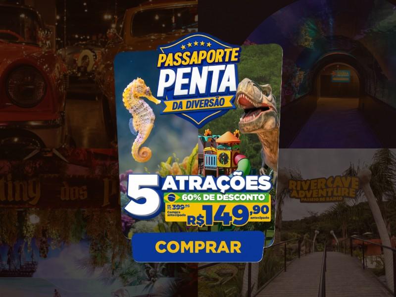Passaporte Vip da Diversão - 5 Atrações Imperdíveis