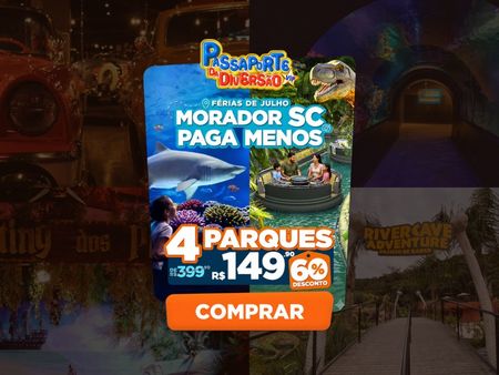 Passaporte Vip da Diversão - 5 Atrações Imperdíveis