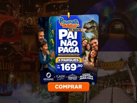 Passaporte Vip da Diversão - 5 Atrações Imperdíveis