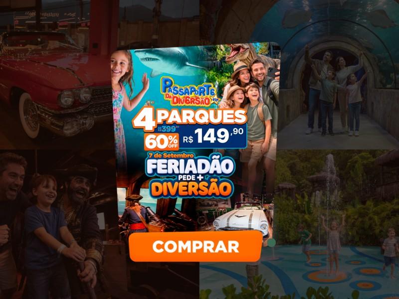 Passaporte Vip da Diversão - 5 Atrações Imperdíveis