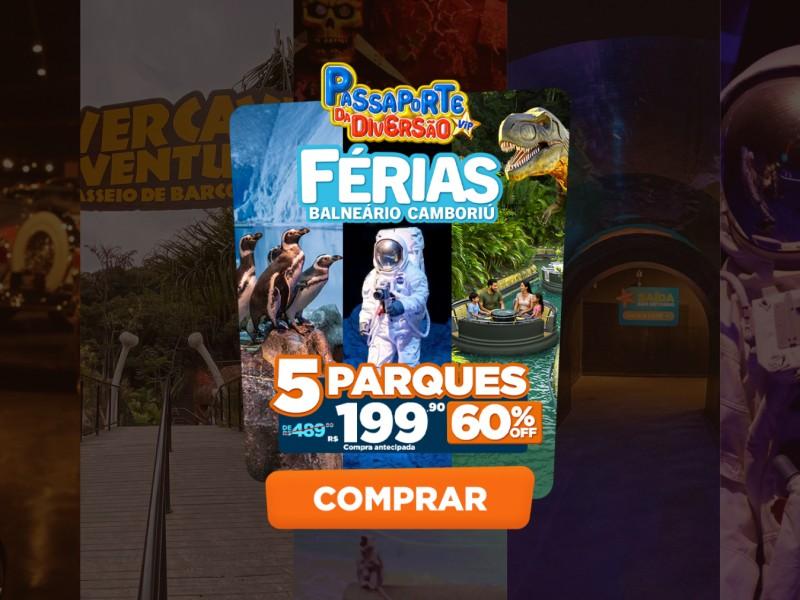 Passaporte Vip da Diversão + Space Adventure - 6 Atrações