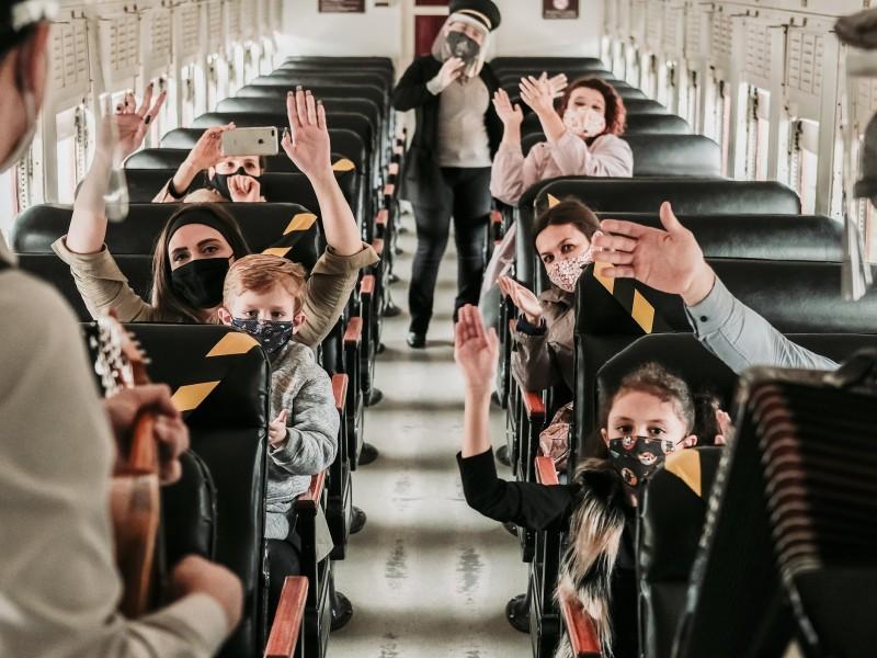 Passeio Trem Maria Fumaça Com Epopeia Italiana