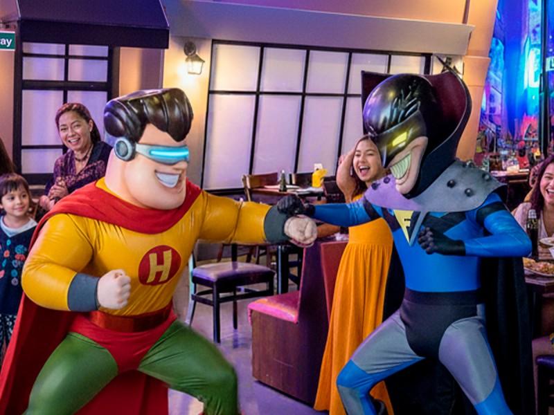 Rodízio Temático de Pizzas - Heróis da Pizza Florianópolis