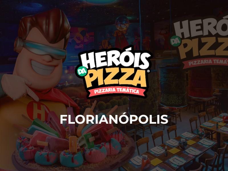Rodízio Temático de Pizzas - Heróis da Pizza Florianópolis