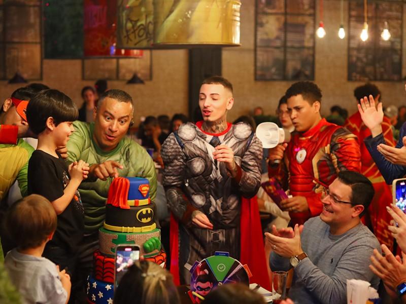 Rodízio Temático de Pizzas - Heróis da Pizza QG Balneário