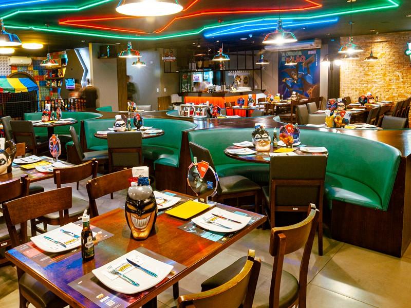 Rodízio Temático de Pizzas - Heróis da Pizza QG Balneário