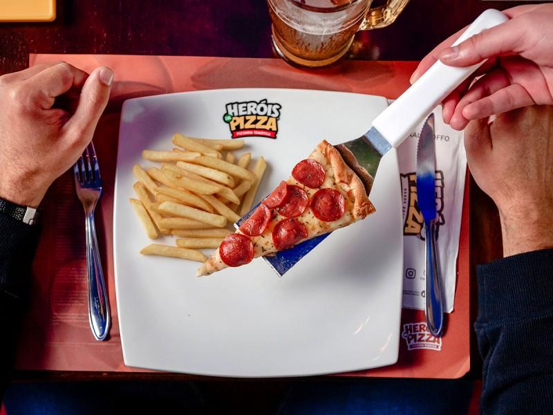 Rodízio Temático de Pizzas - Heróis da Pizza QG Balneário