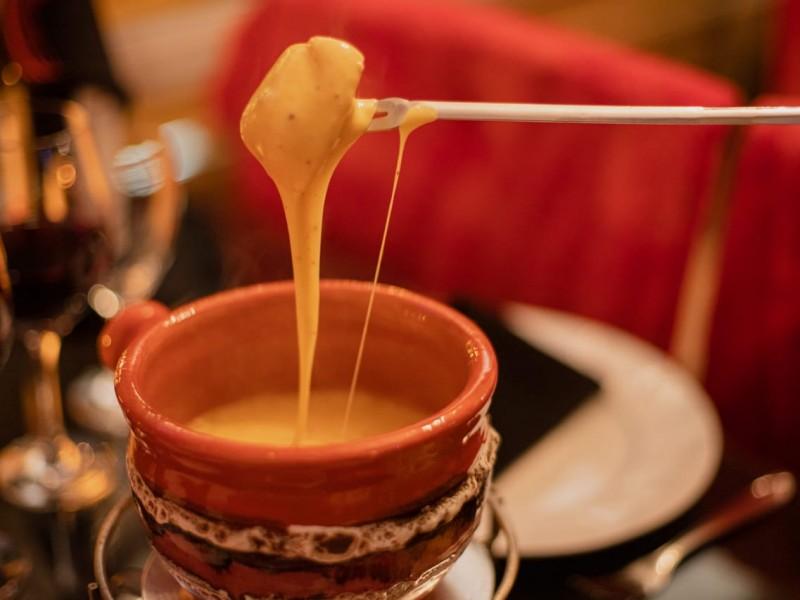 Sequência de Fondue no Belle Vitrine Gramado