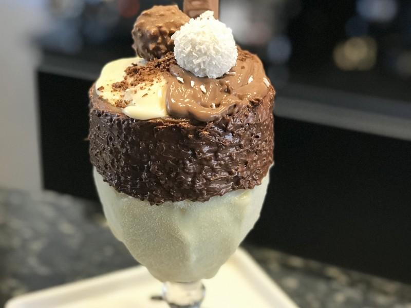 Taça de Sorvete Innamorato Caffè Gramado