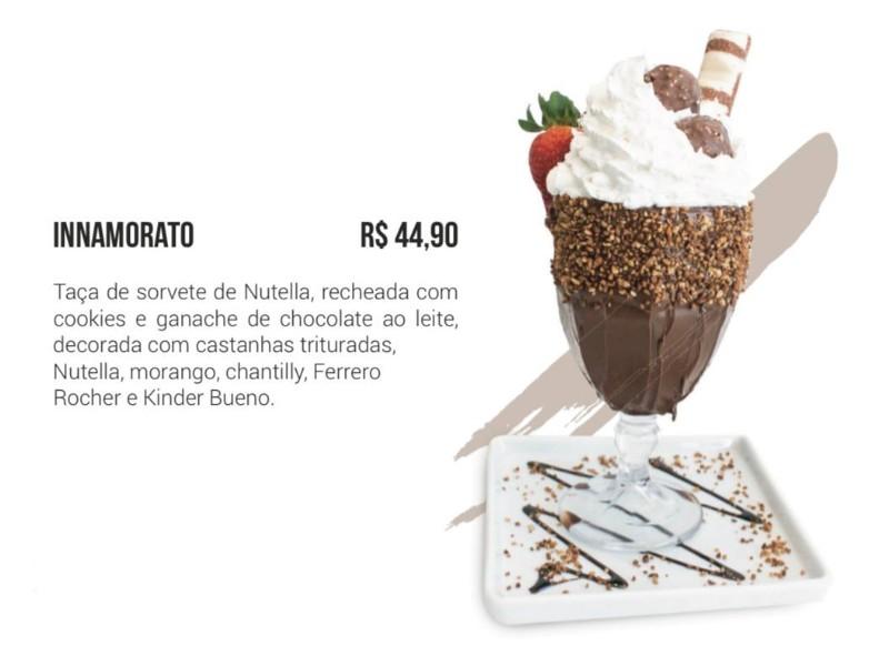 Taça de Sorvete Innamorato Caffè Gramado